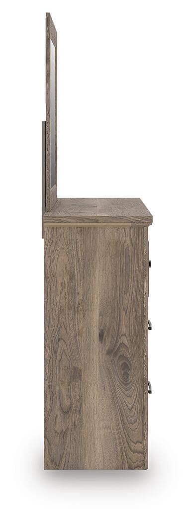 Keithland Dresser and Mirror — Brown — view 5