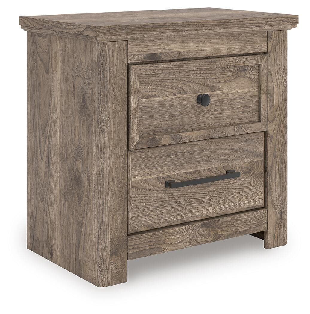 Keithland Nightstand — Brown/Beige — view 2
