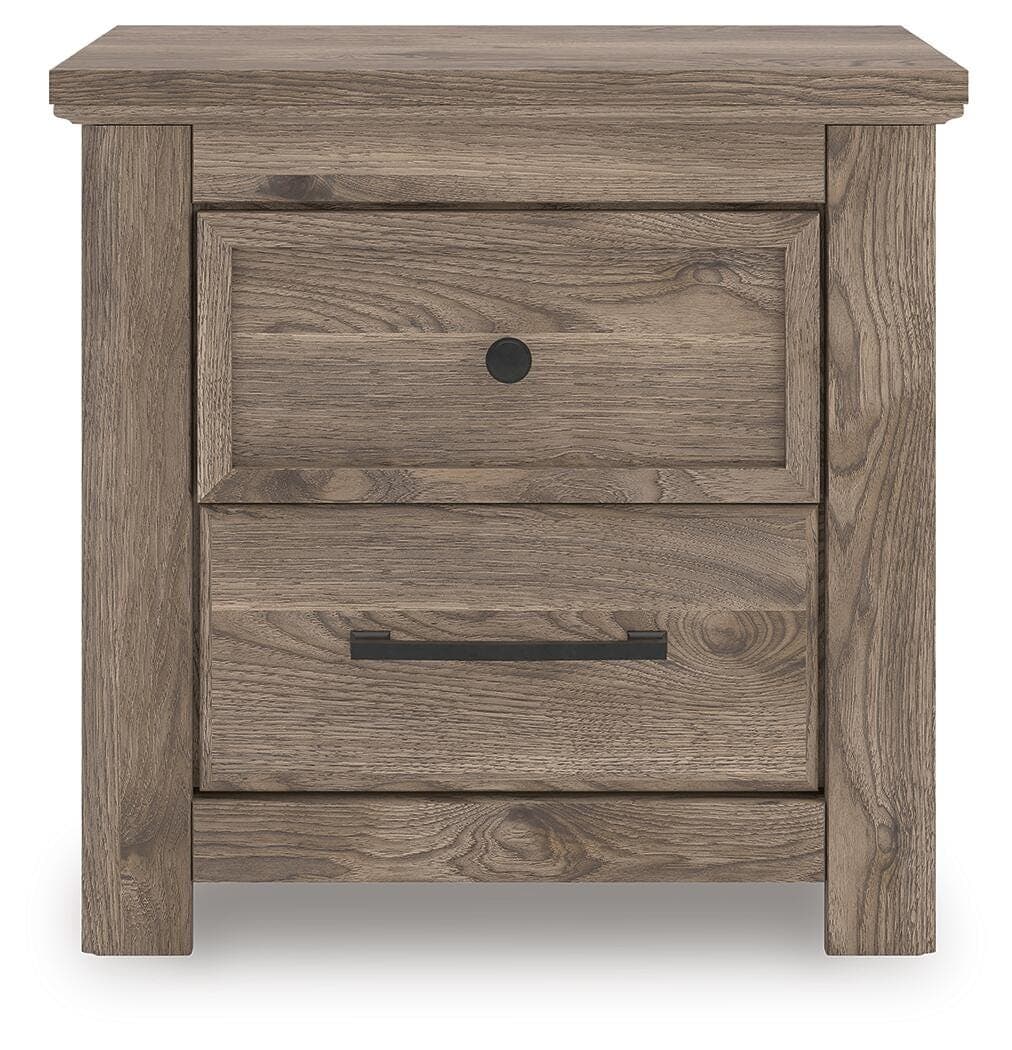 Keithland Nightstand — Brown/Beige — view 4