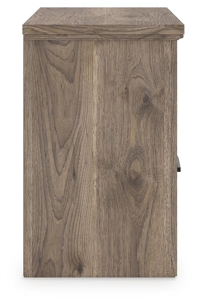 Keithland Nightstand — Brown/Beige — view 6