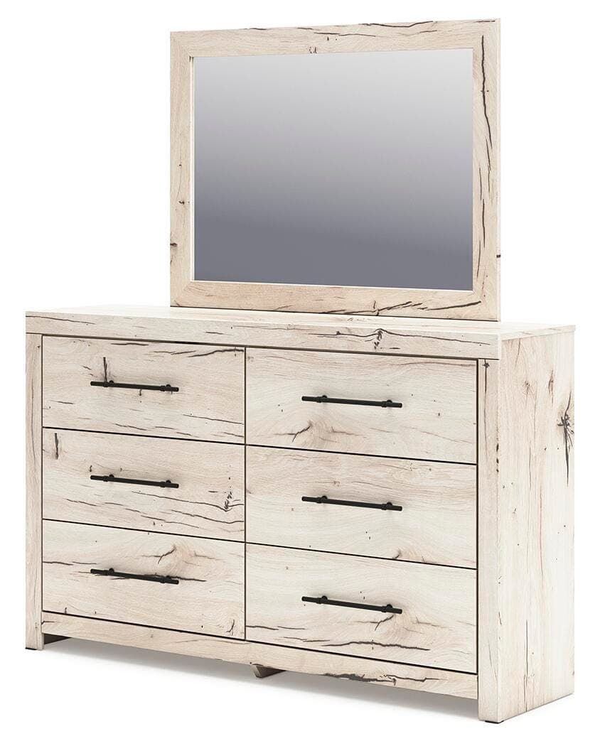 Lawroy Dresser and Mirror — Natural — view 2