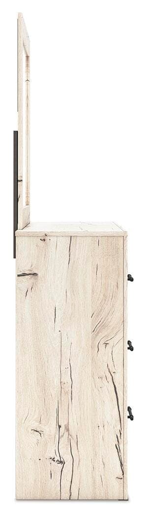 Lawroy Dresser and Mirror — Natural — view 7