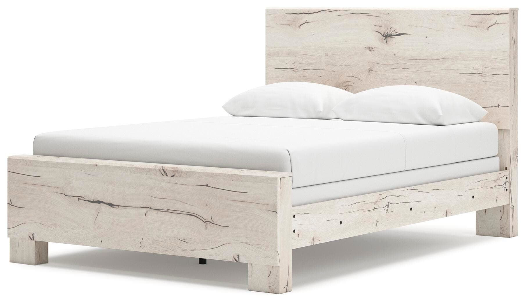 Lawroy Queen Panel Bed — Natural — view 3
