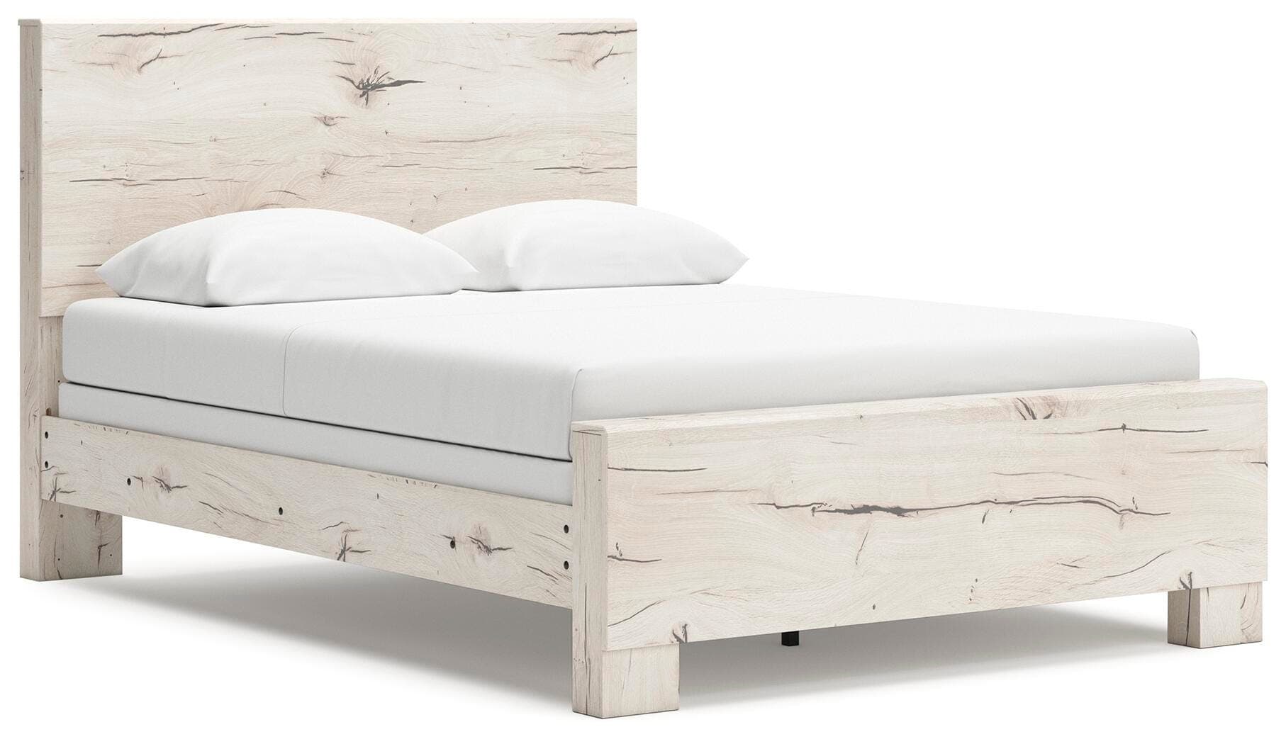 Lawroy Queen Panel Bed — Natural — view 2
