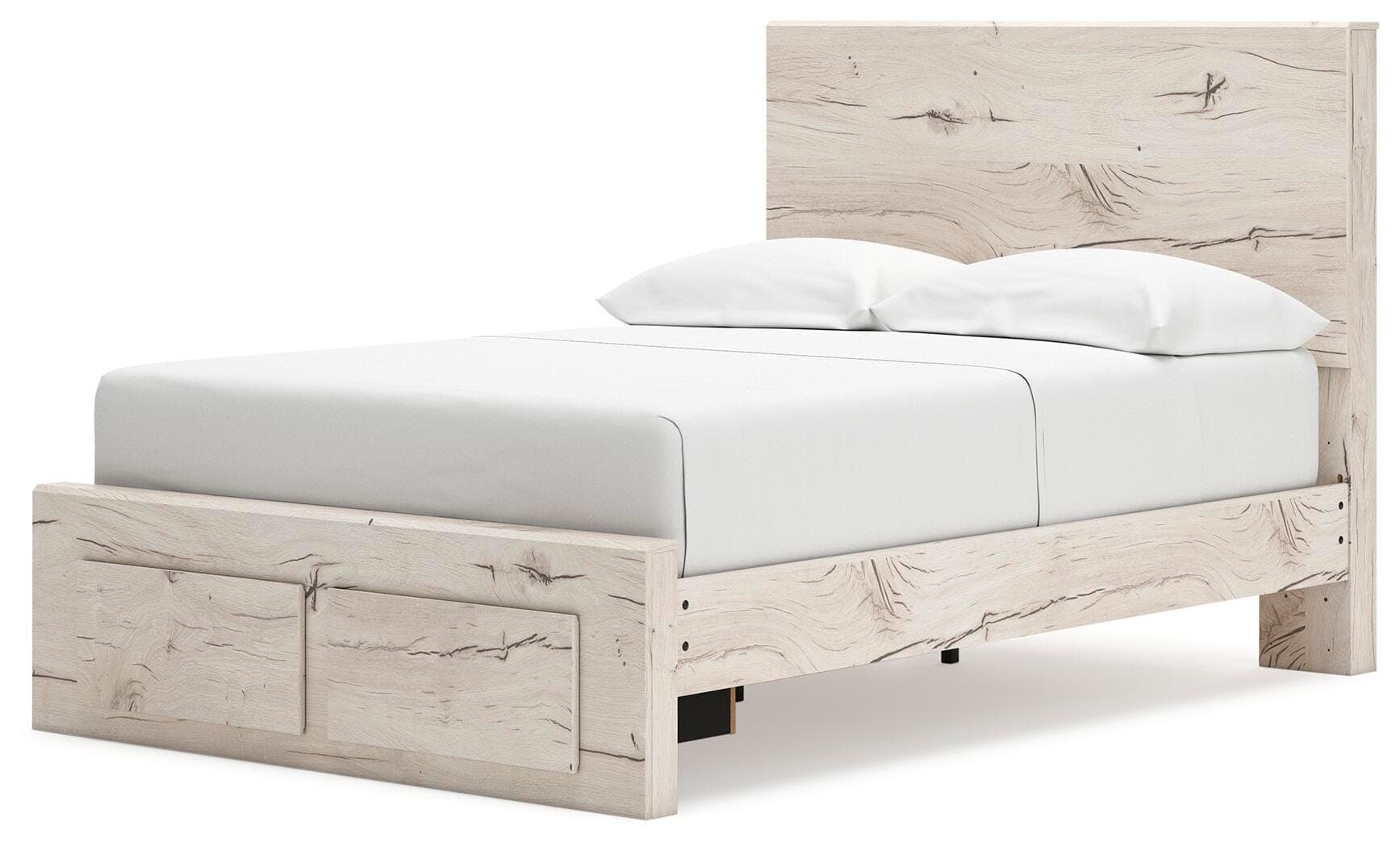 Lawroy Full Panel Storage Bed — Natural — view 4
