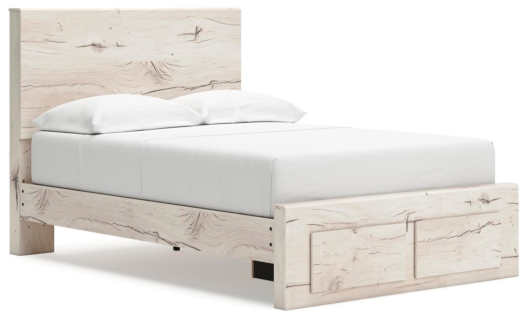 Lawroy Full Panel Storage Bed — Natural — view 2