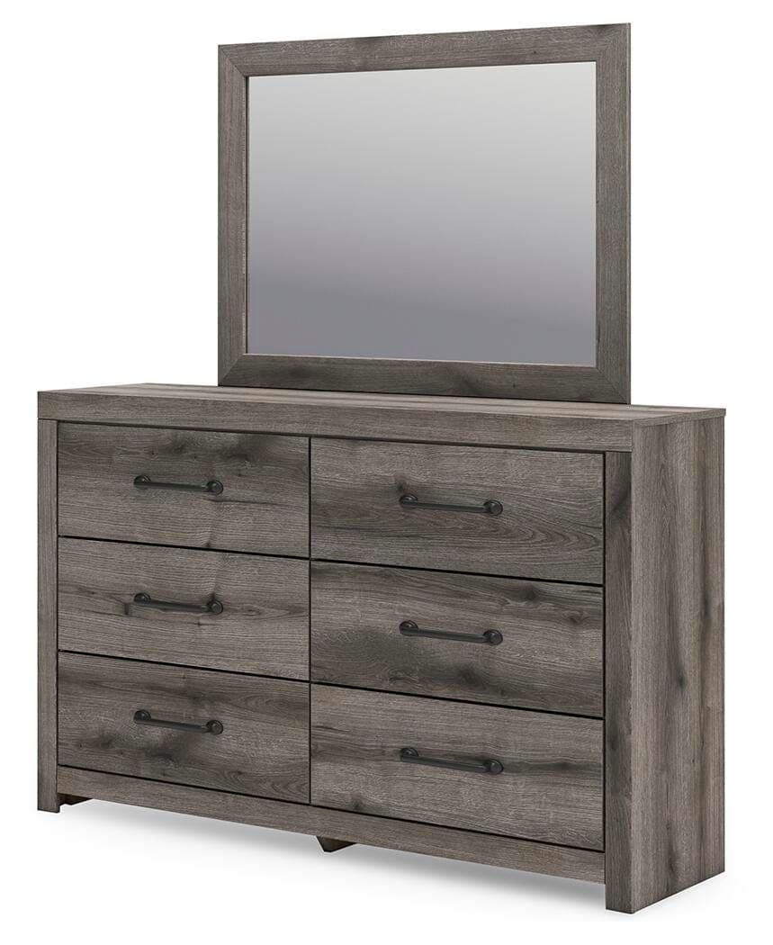 Urbanoore Dresser and Mirror — Brown/Beige — view 3