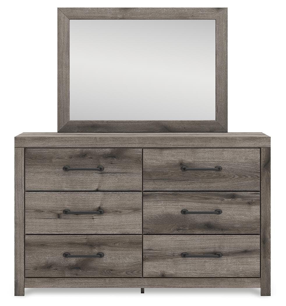 Urbanoore Dresser and Mirror — Brown/Beige — view 5