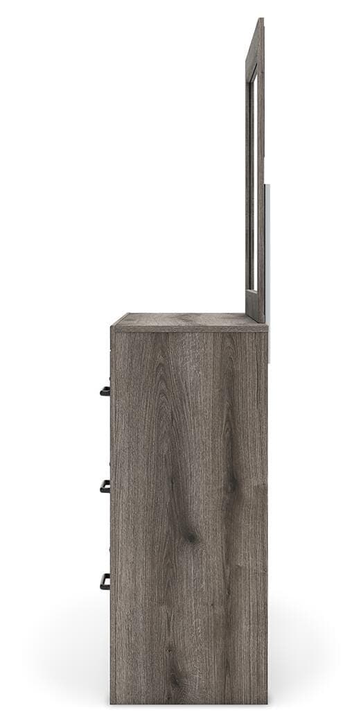 Urbanoore Dresser and Mirror — Brown/Beige — view 7