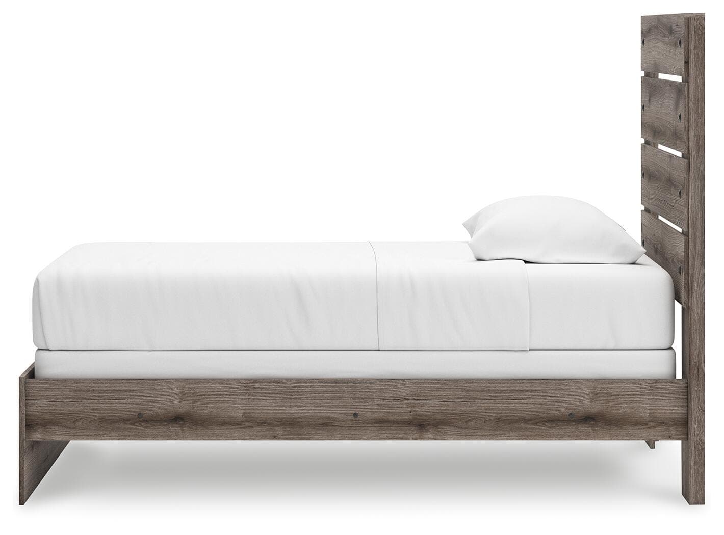 Urbanoore Twin Panel Bed — Brown/Beige — view 8