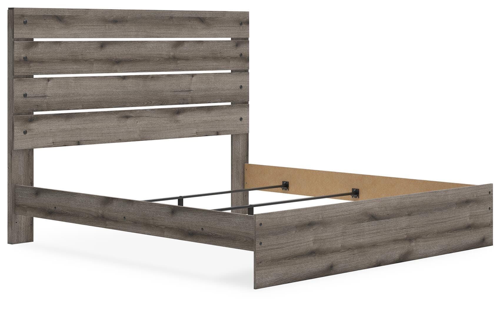 Urbanoore King Panel Bed — Brown/Beige — view 5