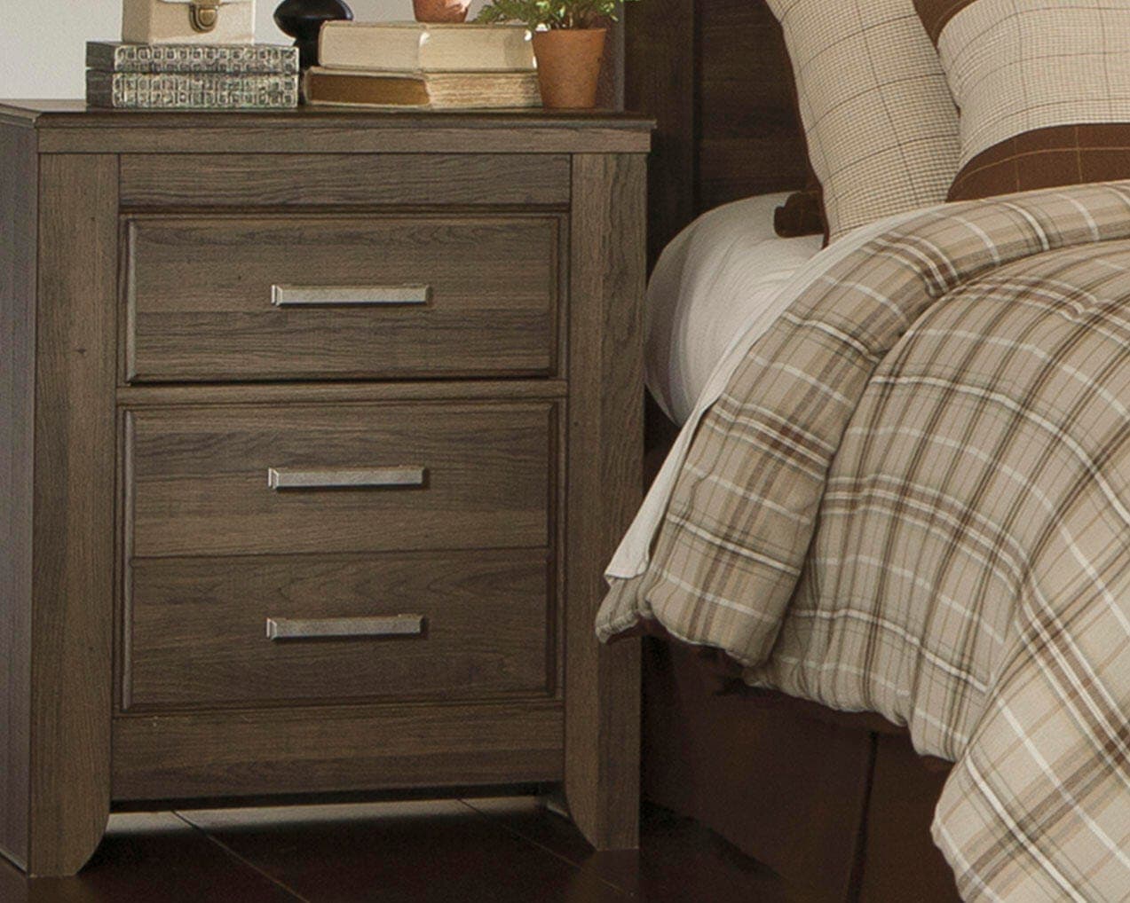 Juararo Nightstand — Brown/Beige — view 2