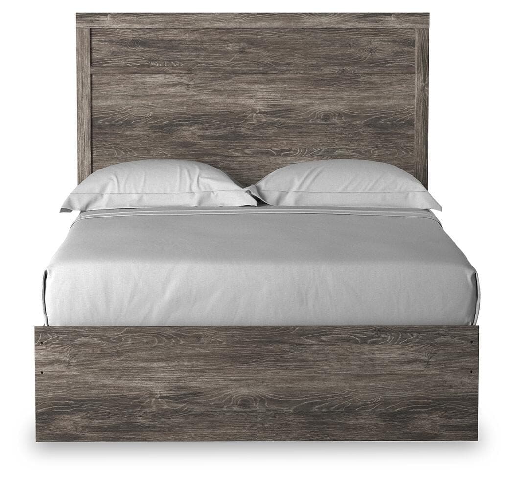 Ralinksi Full Panel Bed — Brown/Beige — view 5