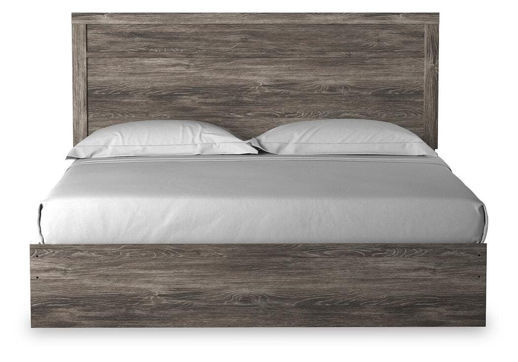 Ralinksi King Panel Bed — Brown/Beige — view 2