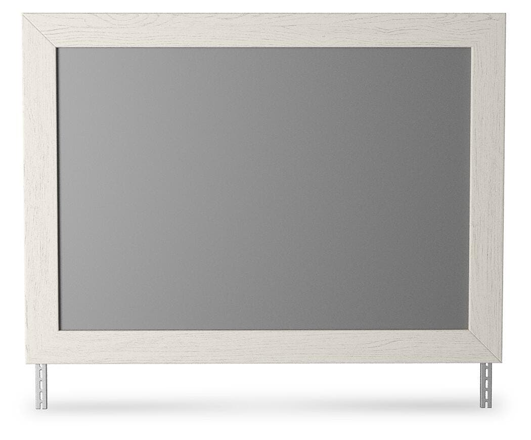 Stelsie Bedroom Mirror — White — view 2