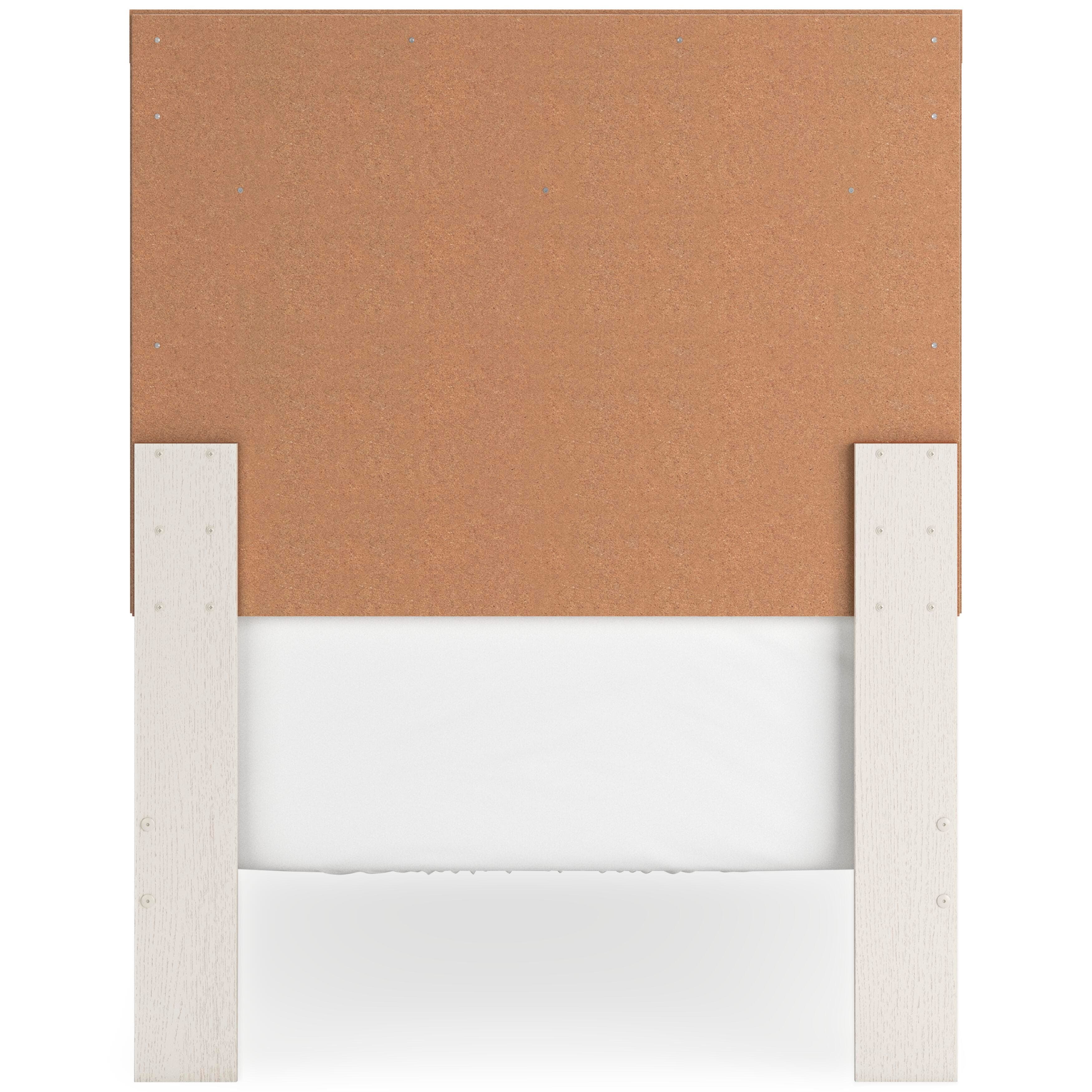 Stelsie Twin Panel Bed — White — view 6