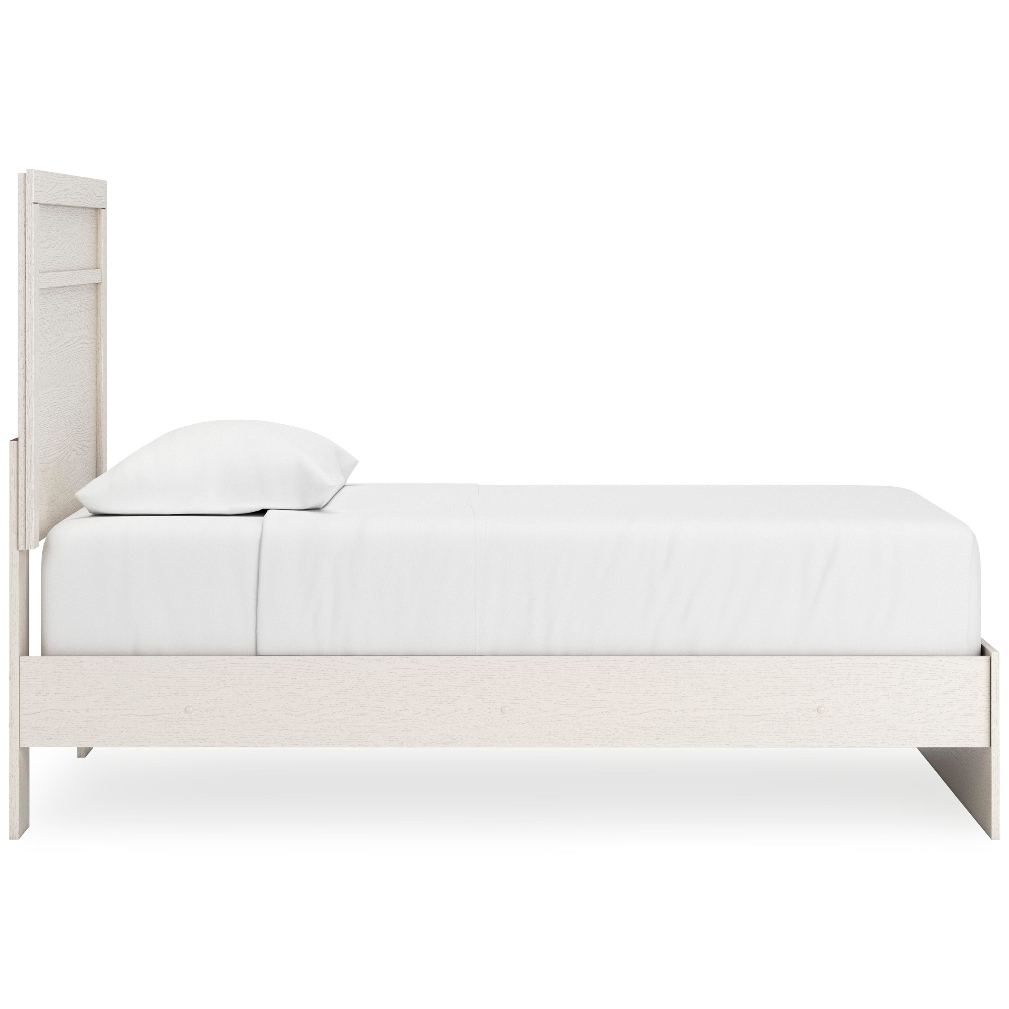 Stelsie Twin Panel Bed — White — view 8