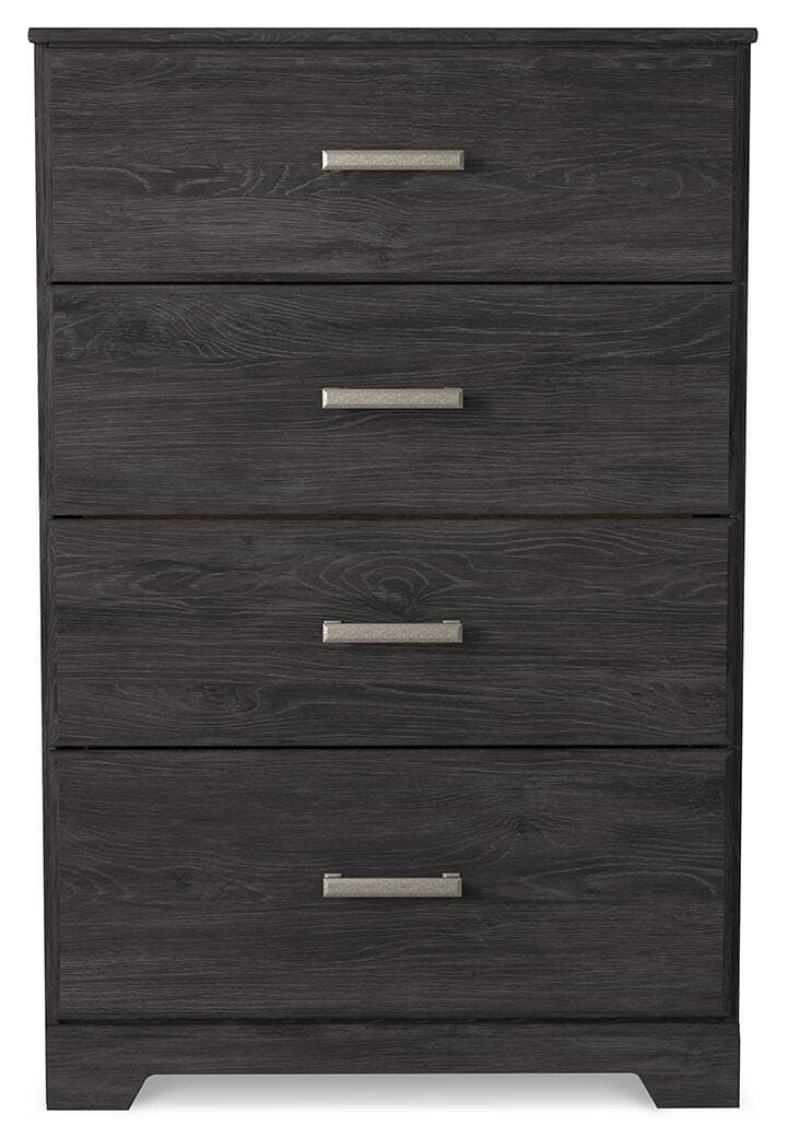 Belachime Chest of Drawers — Black/Gray — view 2