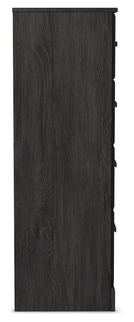 Belachime Chest of Drawers — Black/Gray — view 3