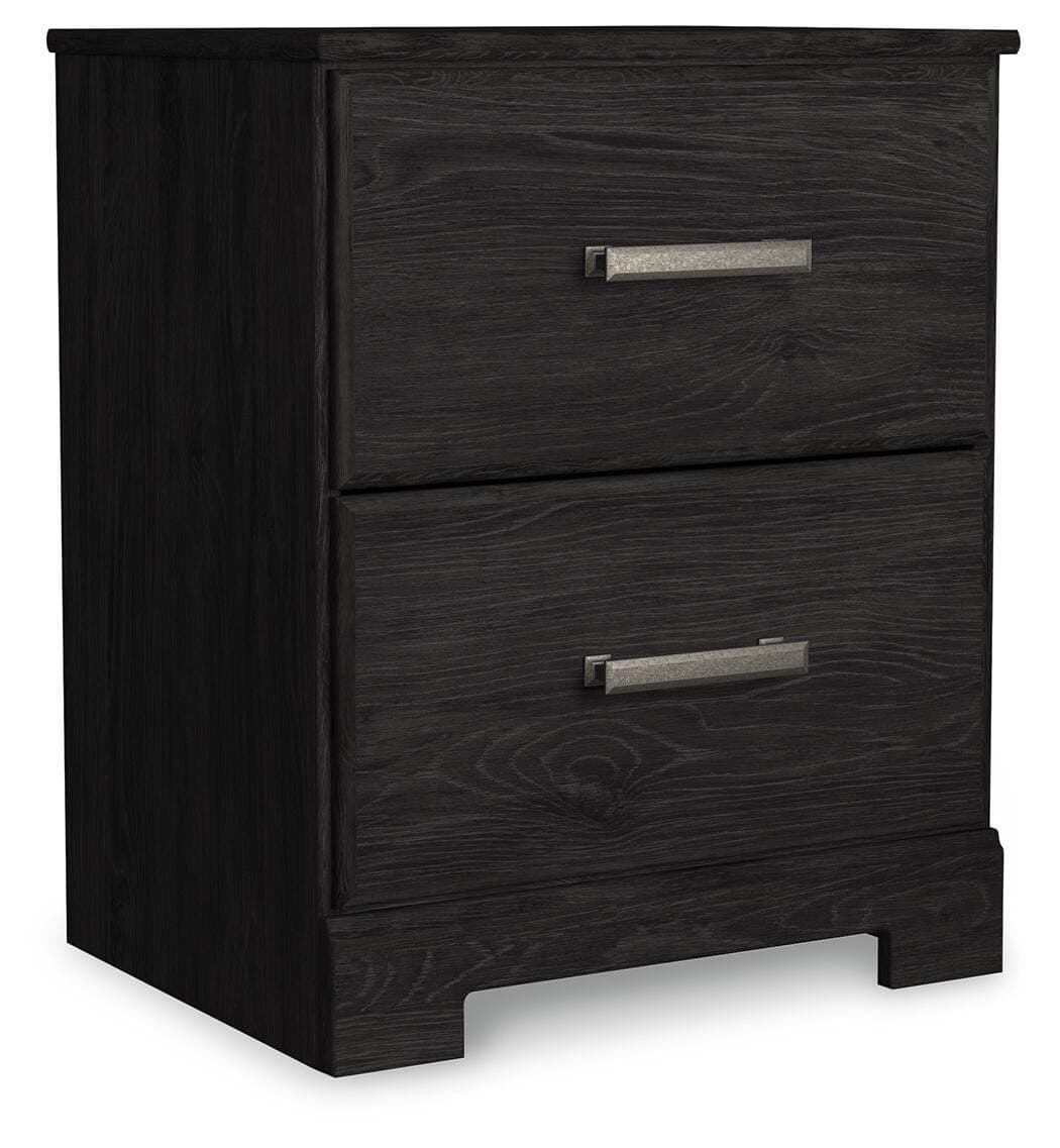 Belachime Nightstand — Black/Gray — view 2