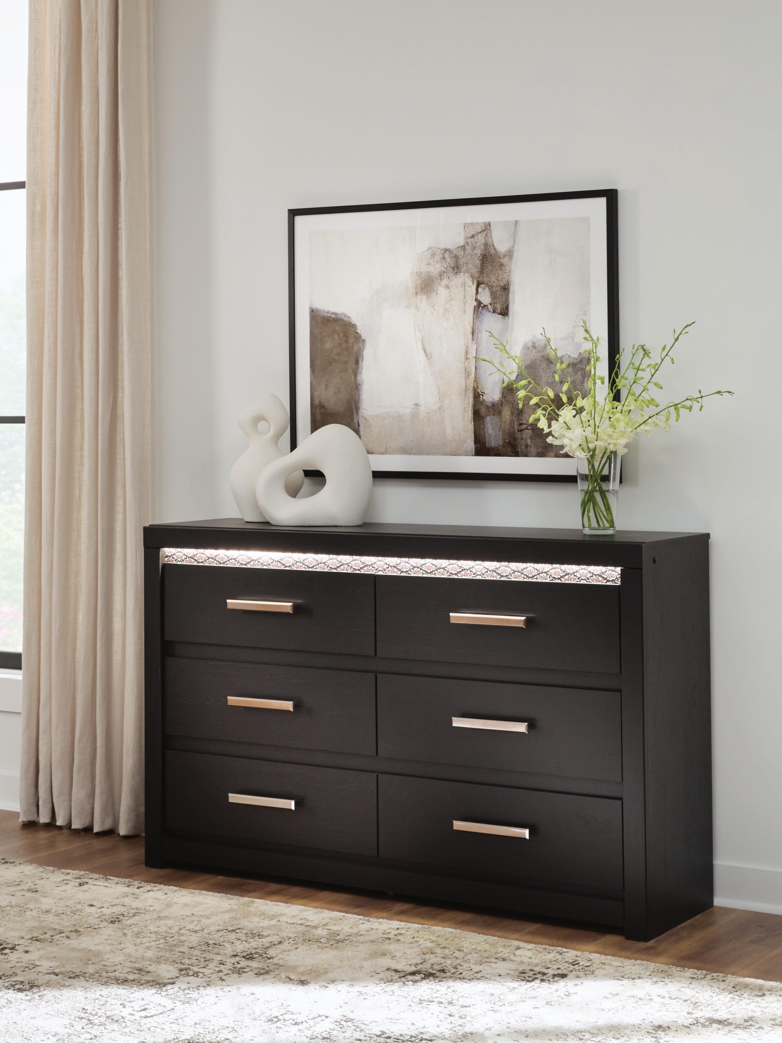 Shoralli Dresser — Black/Gray — view 2