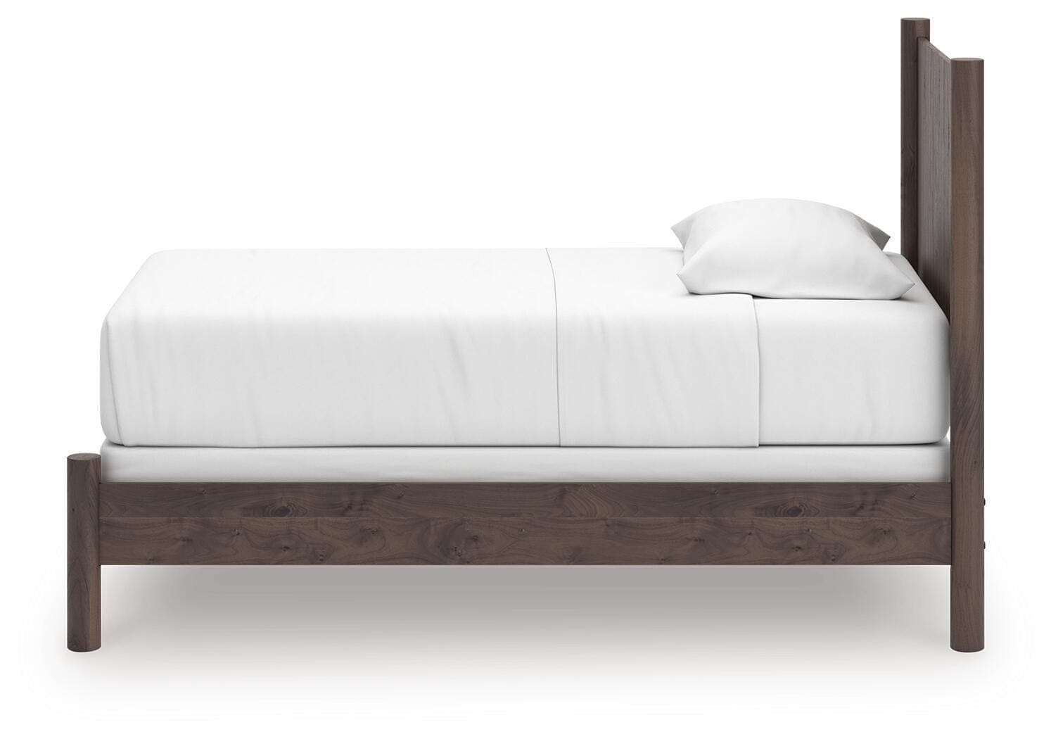 Cadmori Twin Panel Bed — Brown — view 6