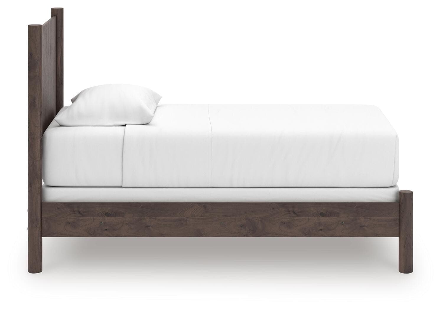 Cadmori Twin Panel Bed — Brown — view 5