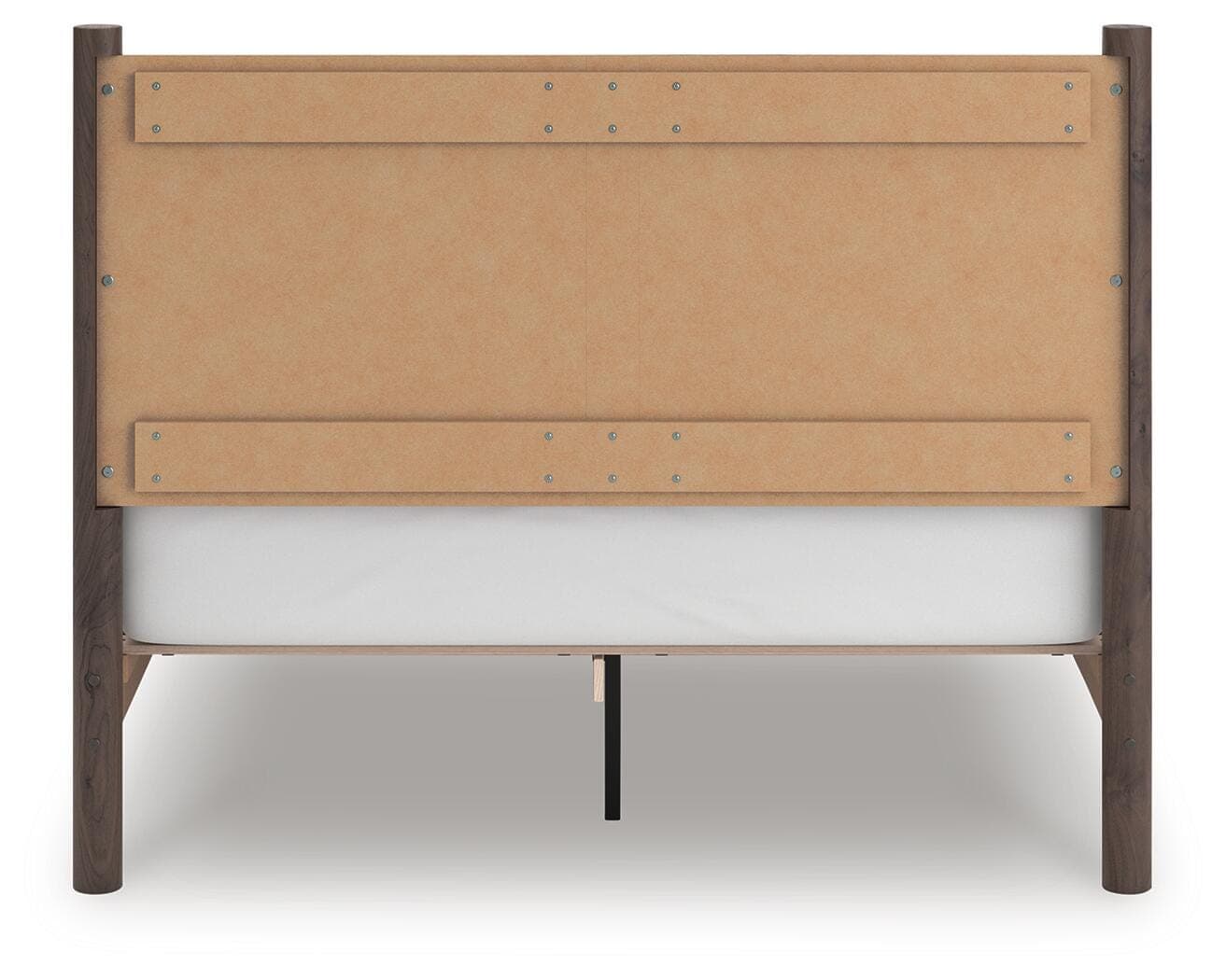 Cadmori Queen Panel Platform Bed — Brown — view 6