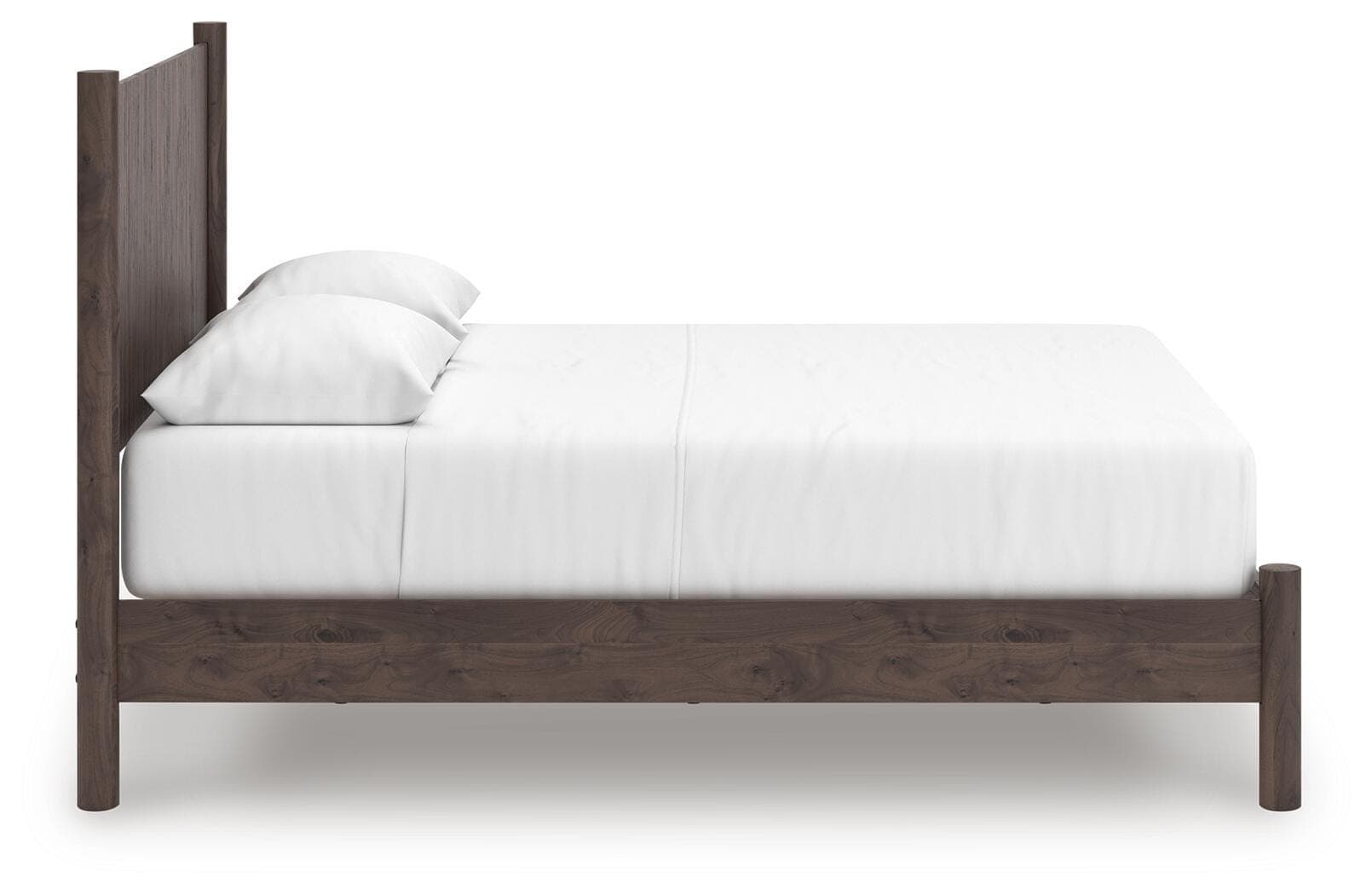 Cadmori Queen Panel Platform Bed — Brown — view 5