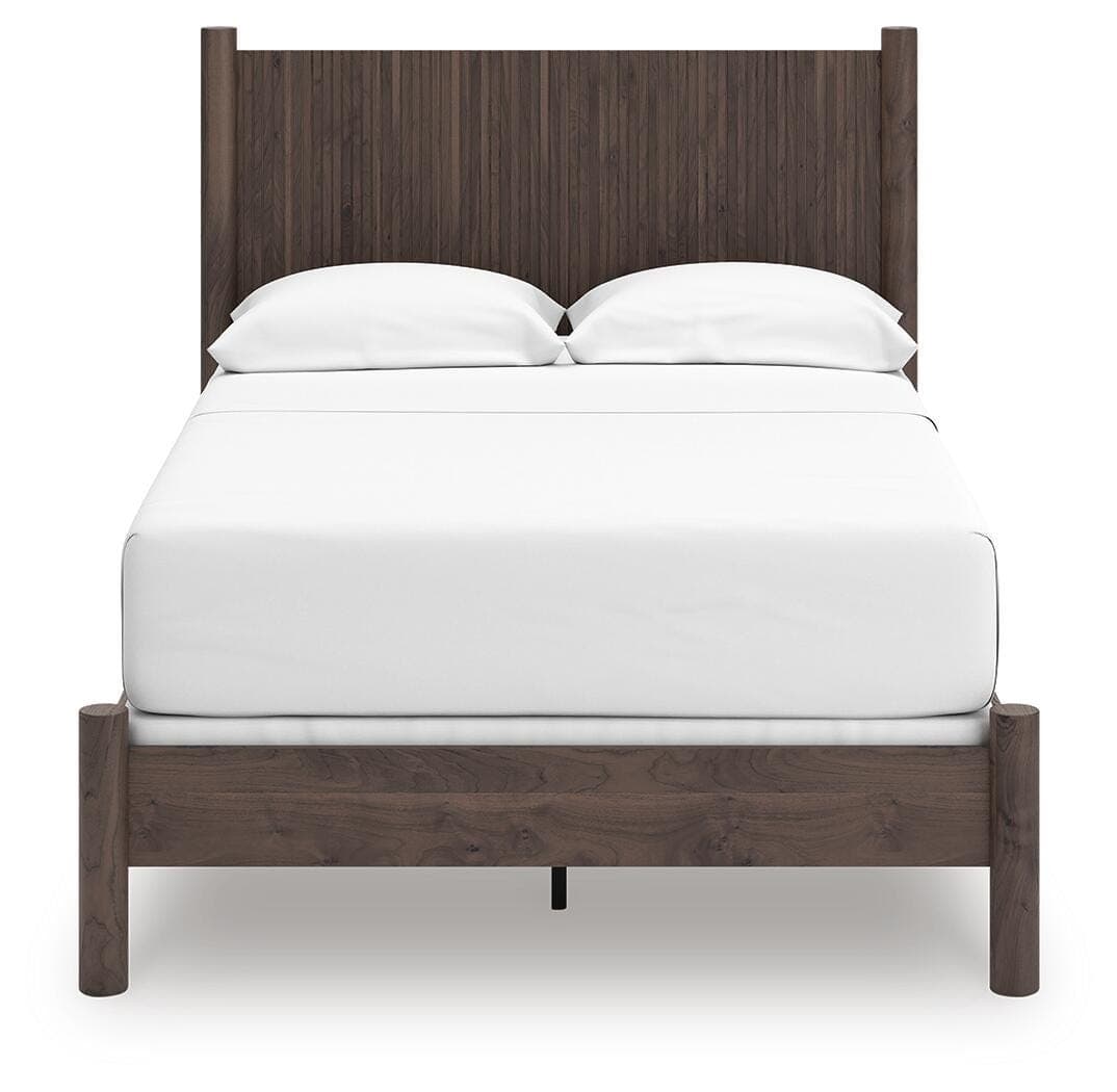 Cadmori Full Panel Bed — Brown — view 3