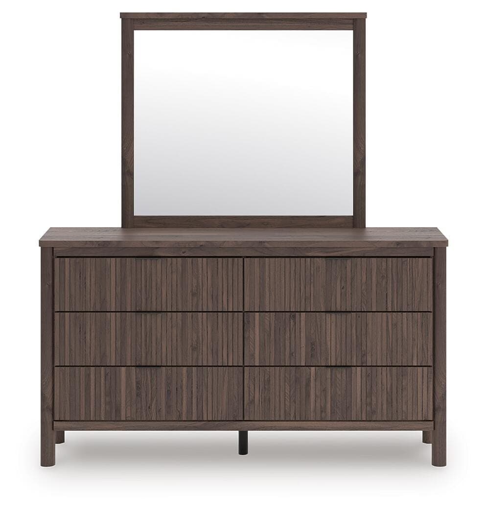 Cadmori Dresser and Mirror — Brown — view 3