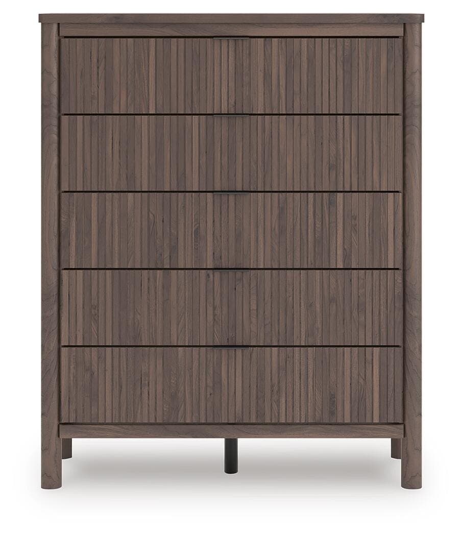 Cadmori Wide Chest of Drawers — Brown/Beige — view 4
