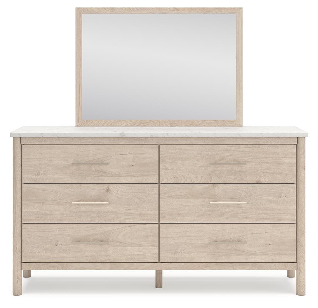 Cadmori Dresser and Mirror — Brown/Beige — view 5
