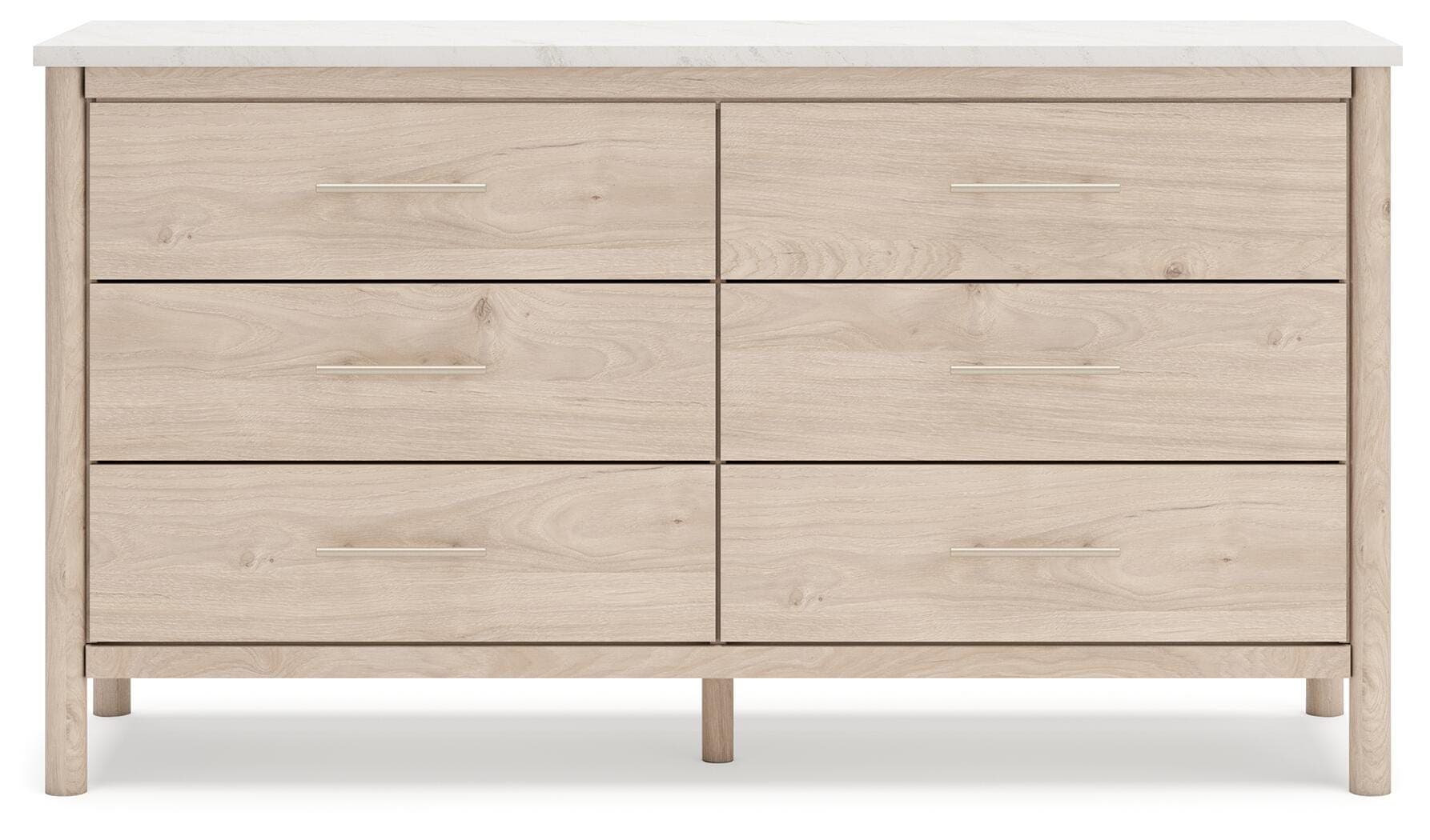 Cadmori Dresser — White & Brown/Beige — view 5