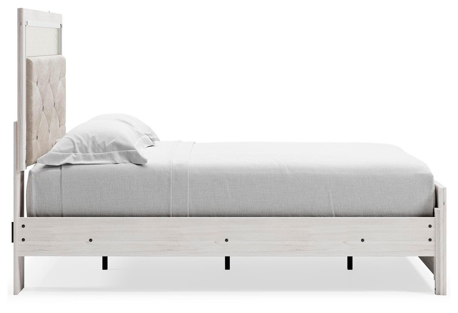 Altyra Full Panel Bed — White — view 4