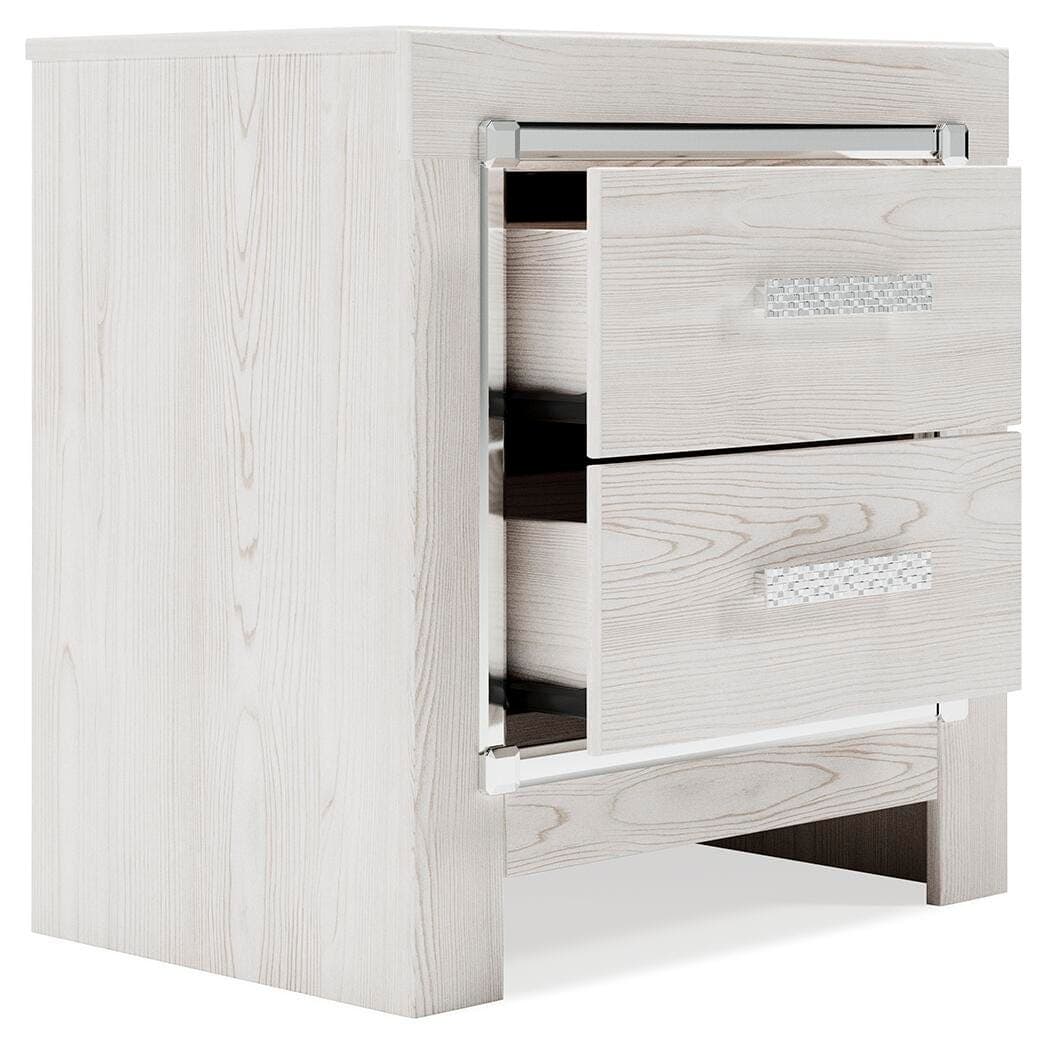 Altyra Nightstand — White — view 5