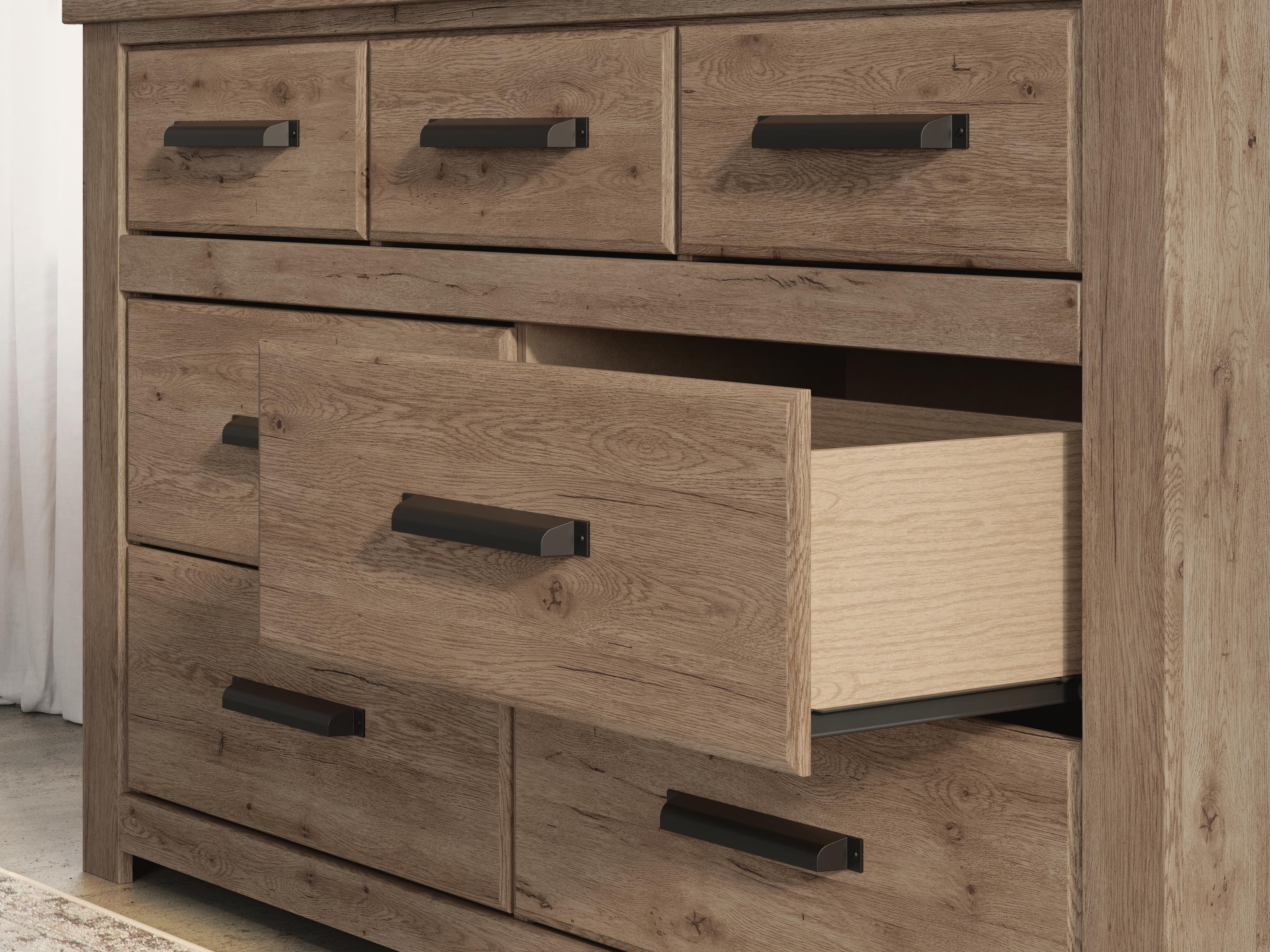 Garistyn Dresser — Brown/Beige — view 3