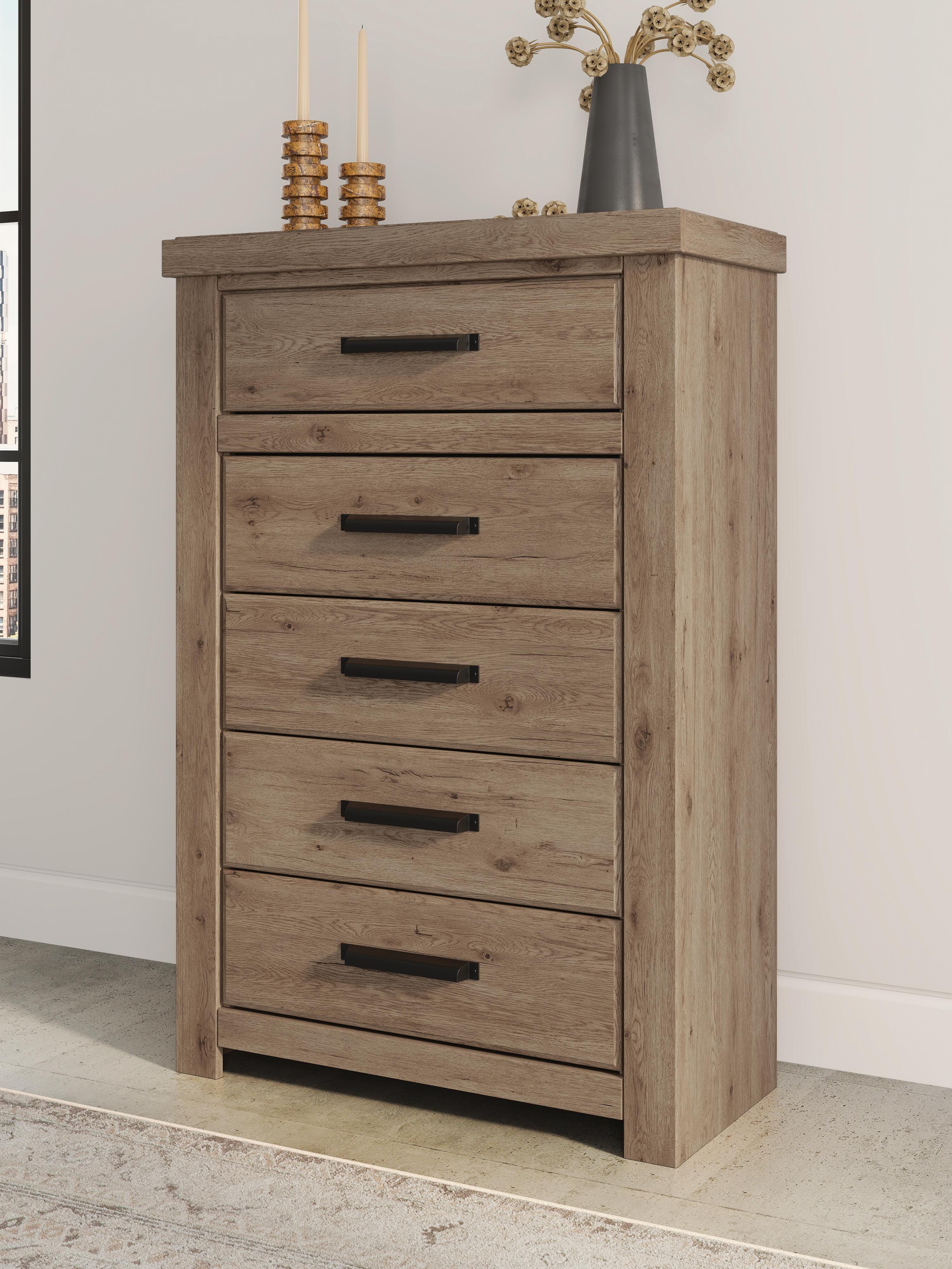 Garistyn Chest of Drawers — Brown/Beige — view 2