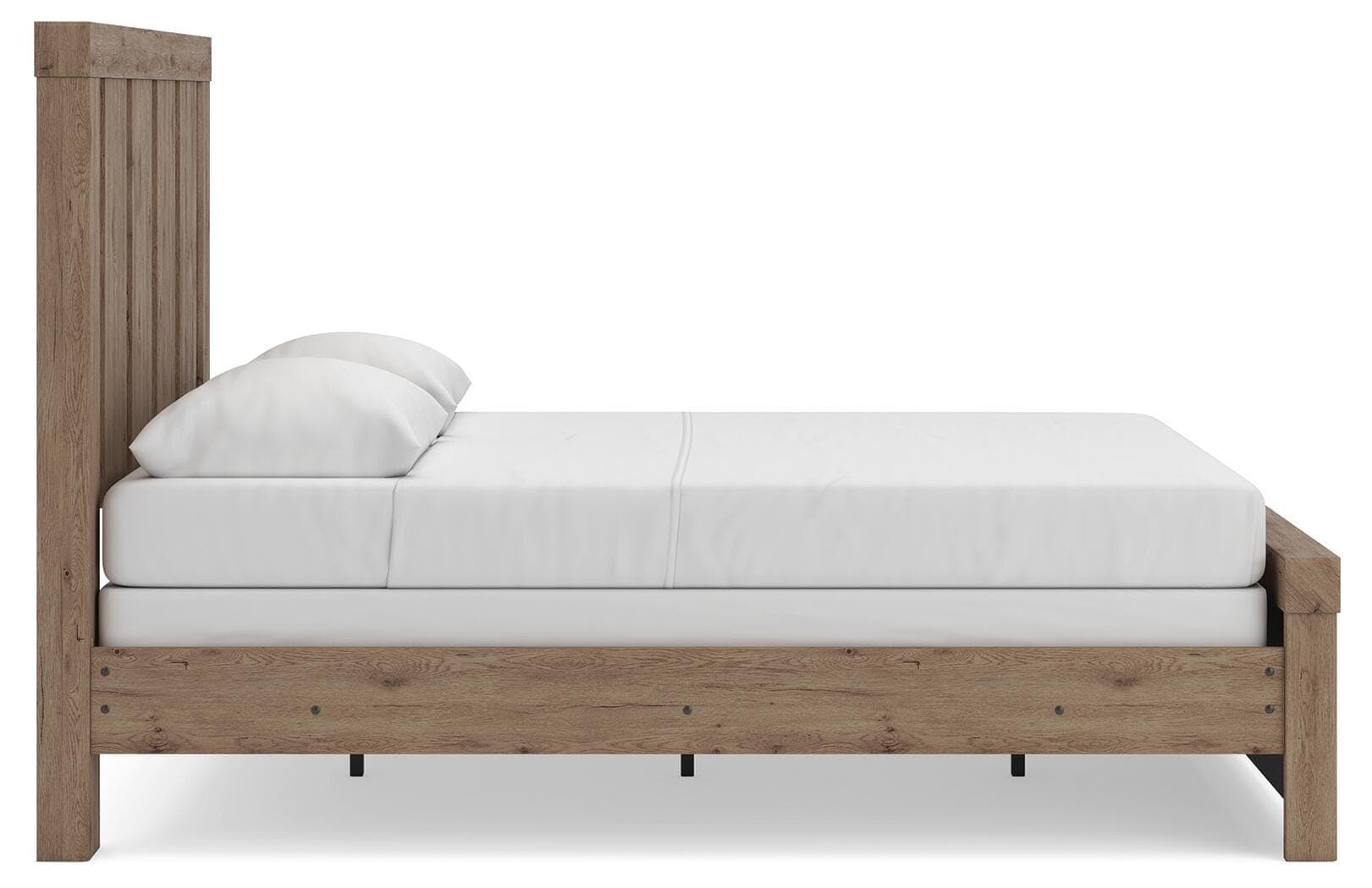 Garistyn Queen Panel Bed — Light Brown — view 8