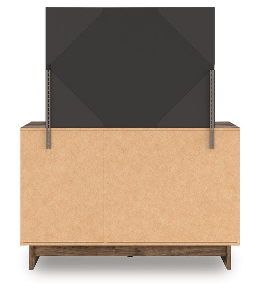Zadilyn Dresser and Mirror — Brown/Beige — view 6
