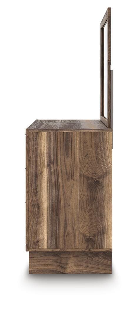 Zadilyn Dresser and Mirror — Brown/Beige — view 7