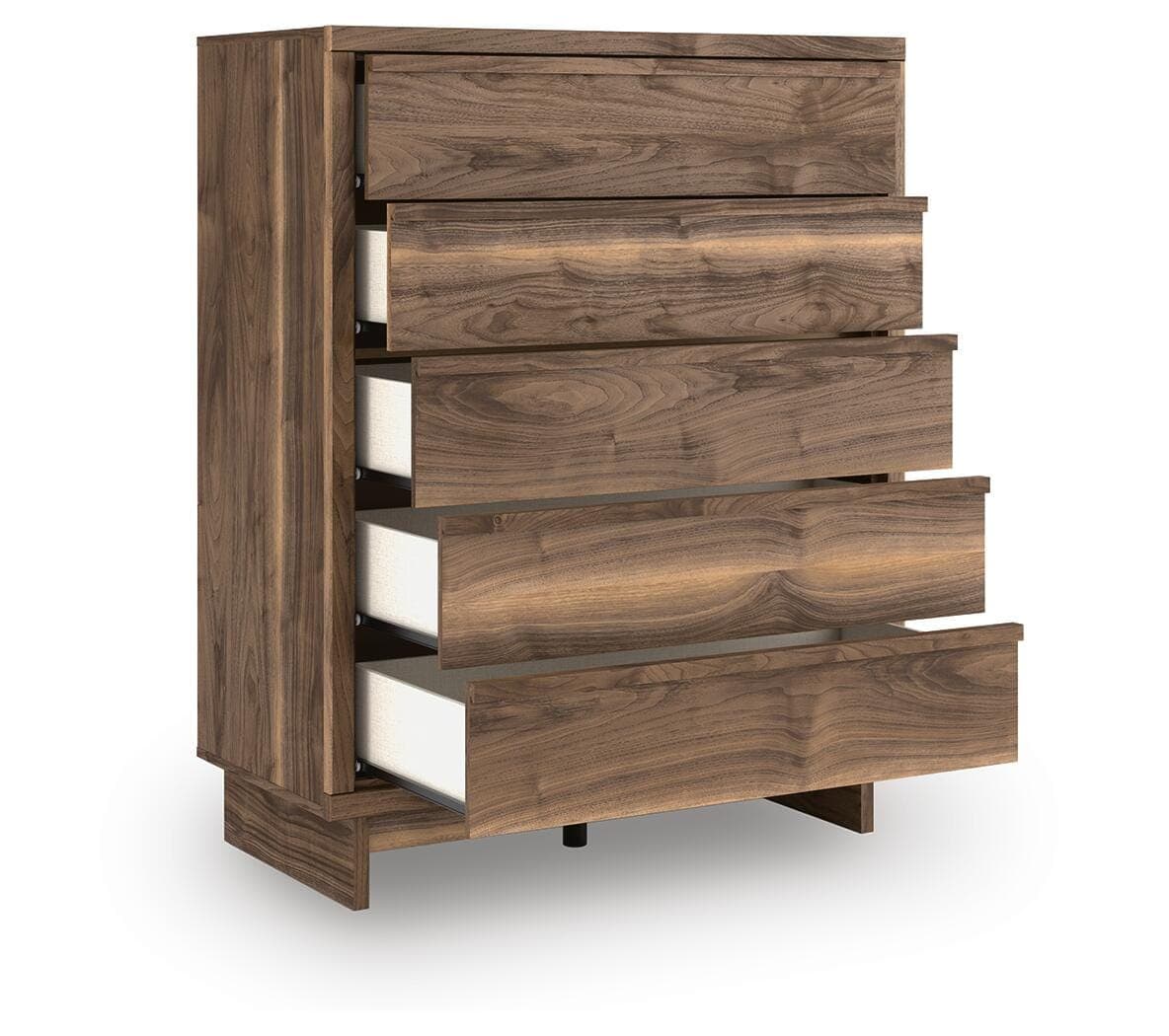 Zadilyn Wide Chest of Drawers — Brown/Beige — view 4