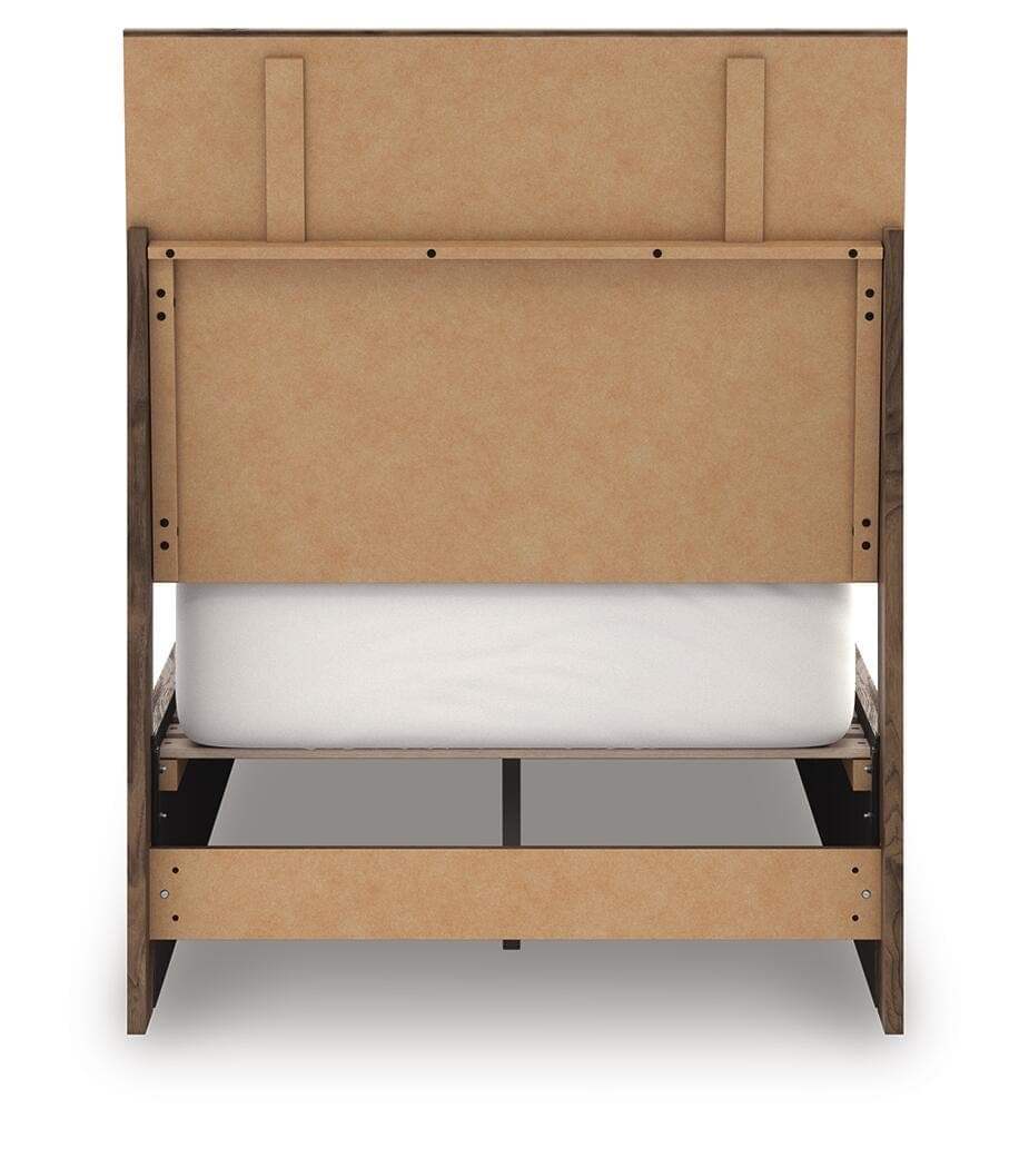 Zadilyn Twin Panel Bed — Brown/Beige — view 5