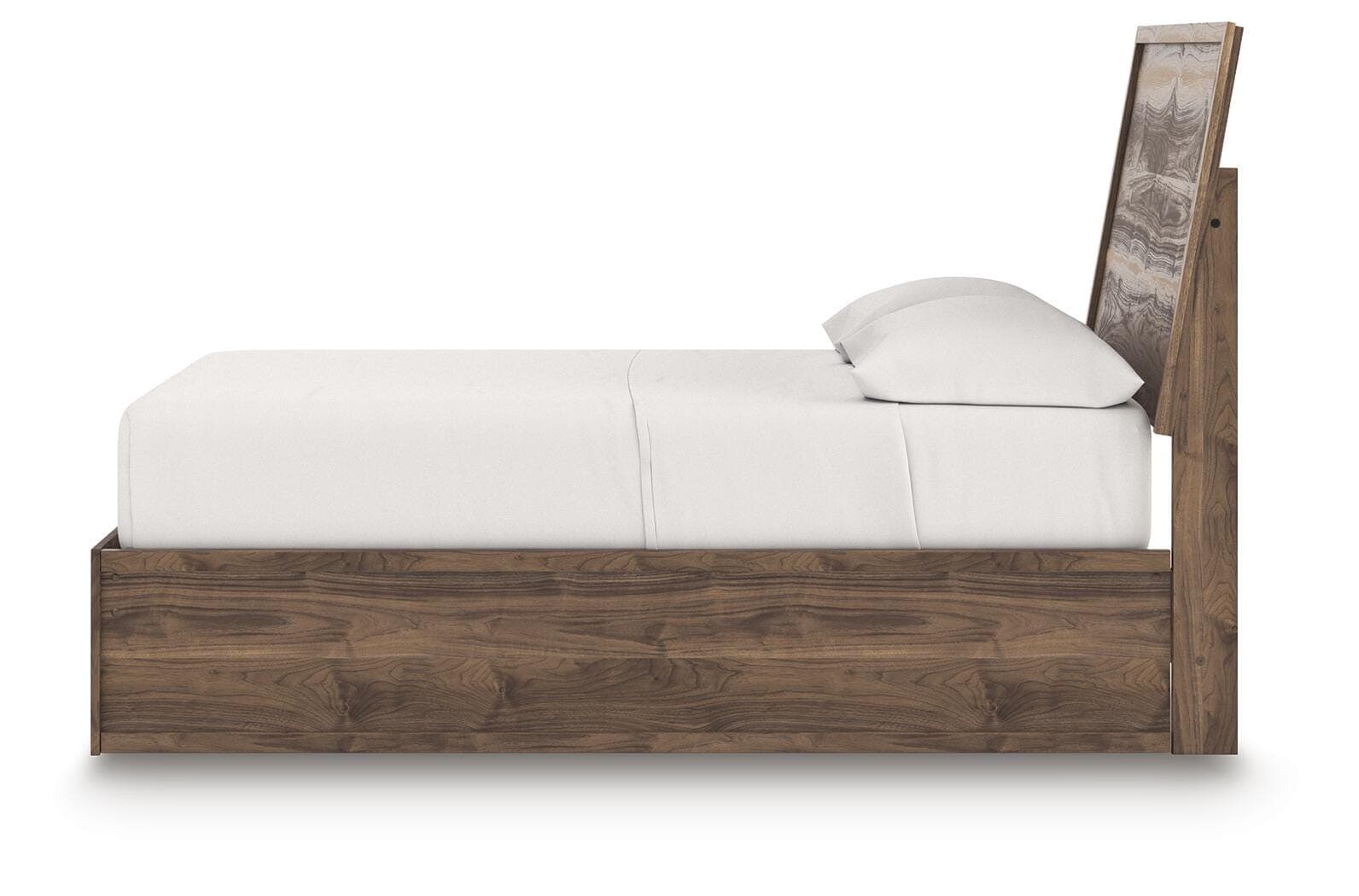Zadilyn Full Panel Bed — Brown/Beige — view 6