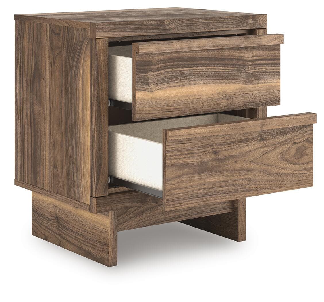 Zadilyn Nightstand — Brown/Beige — view 4