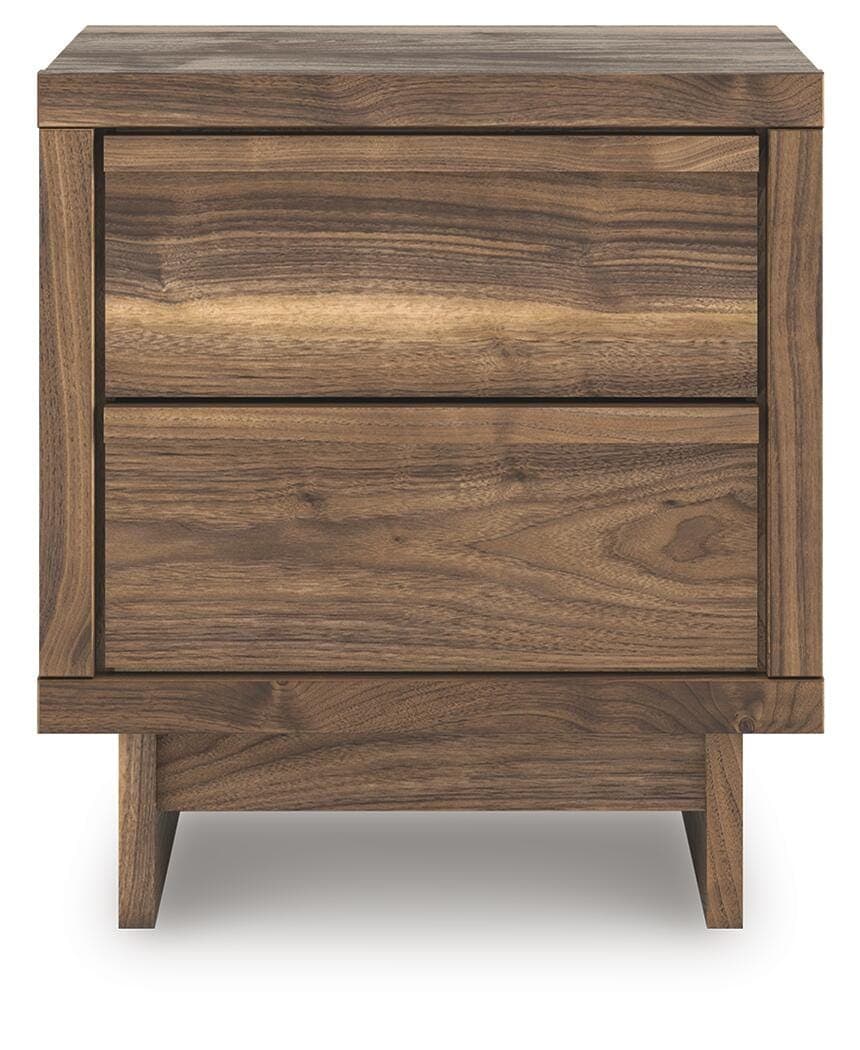 Zadilyn Nightstand — Brown/Beige — view 3