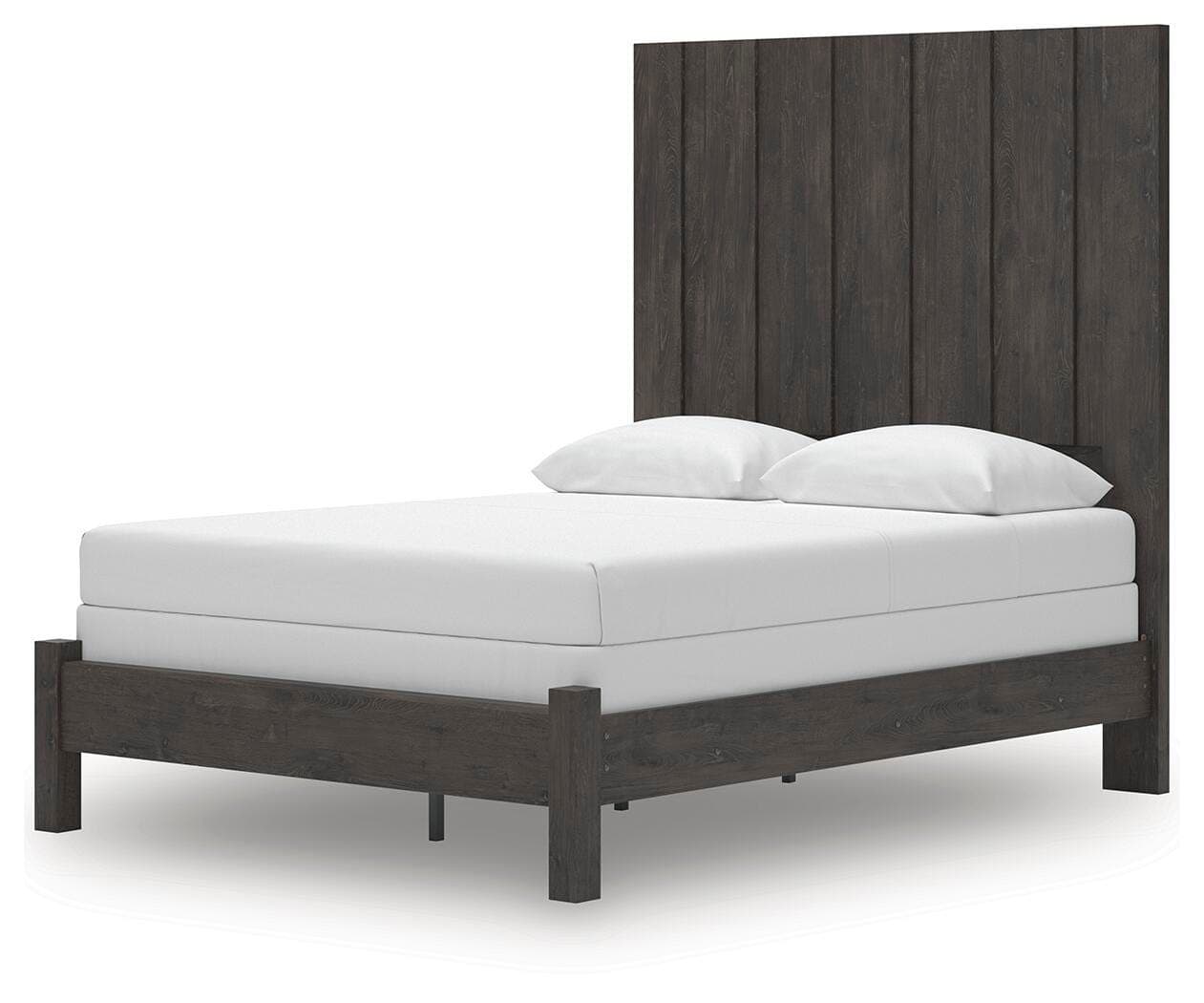 Parlayon Queen Panel Bed — Black/Gray — view 2