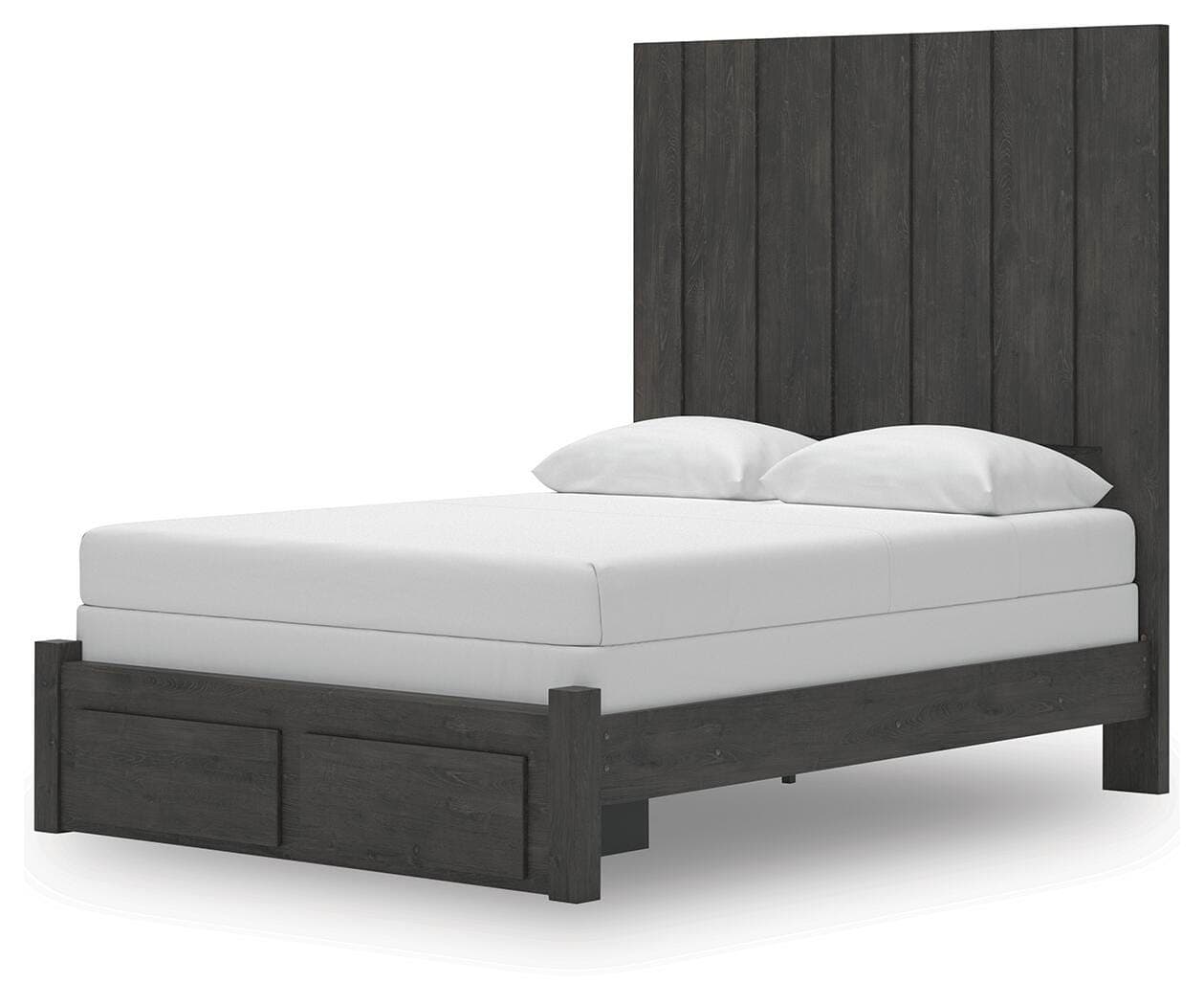 Parlayon Queen Panel Storage Bed — Black/Gray — view 2
