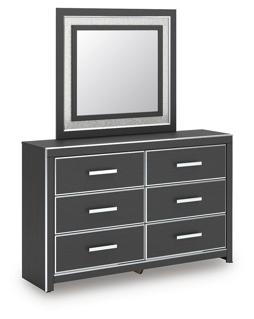Birmonton Dresser and Mirror