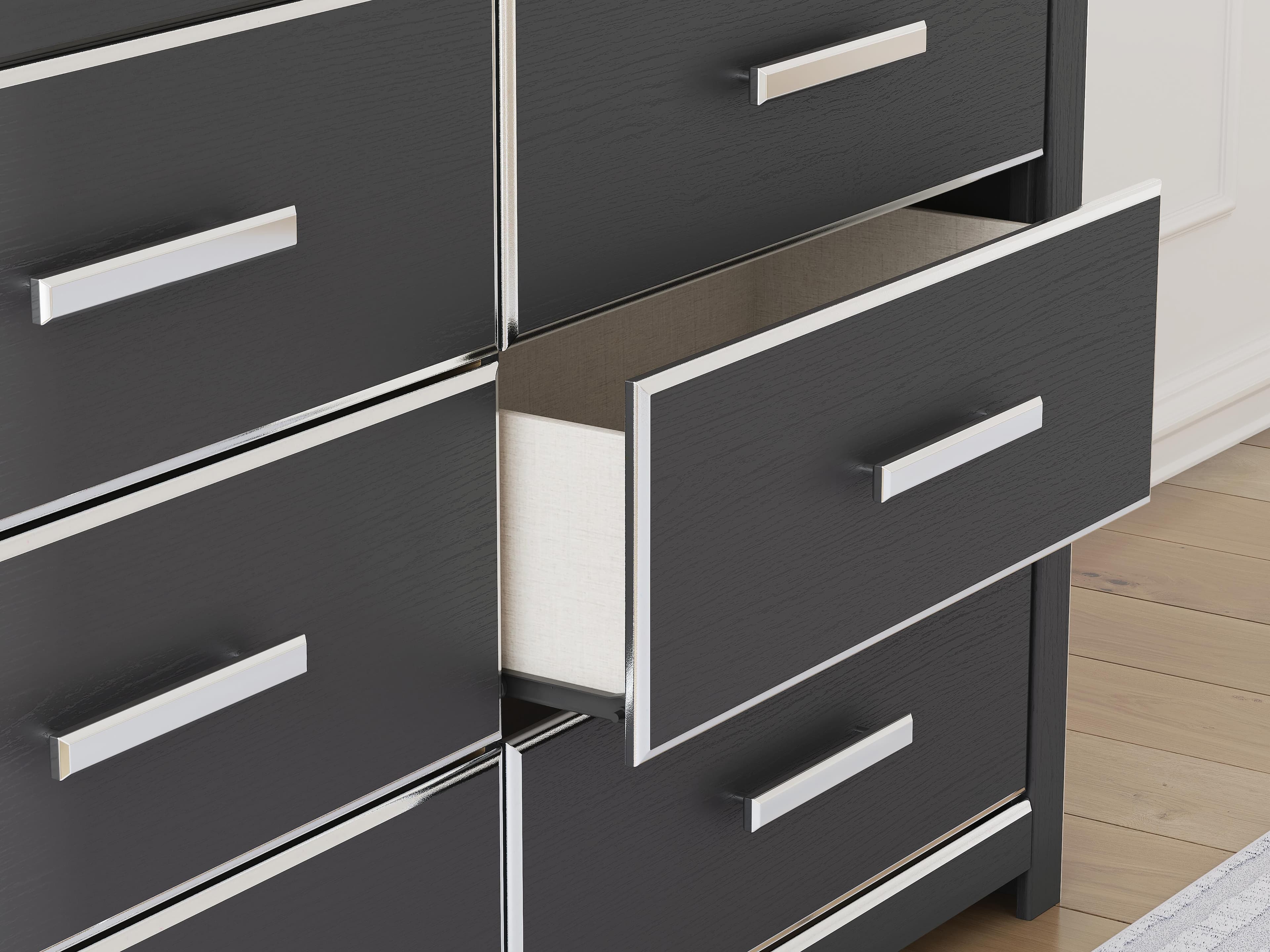 Birmonton Dresser — Black/Gray — view 4